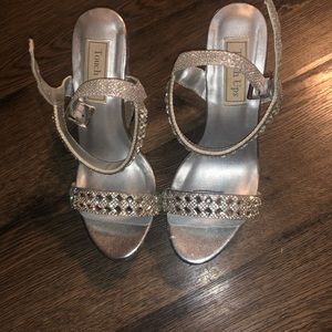 Beautiful glittery wedges